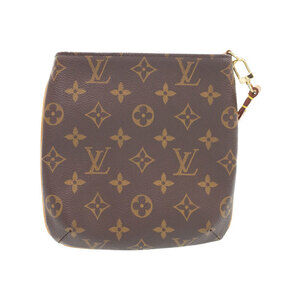 Louis Vuitton Monogram Brown Leather Partition Shoulder Bag